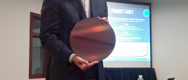 Intel Knights Landing Wafer