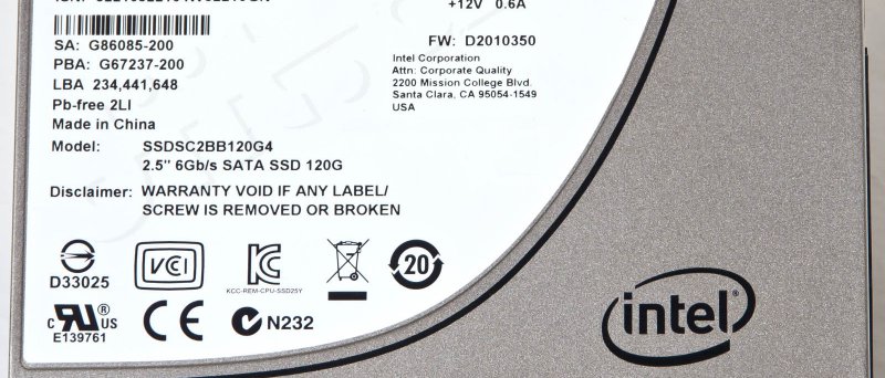 Intel SSD DC S3500 120 GB