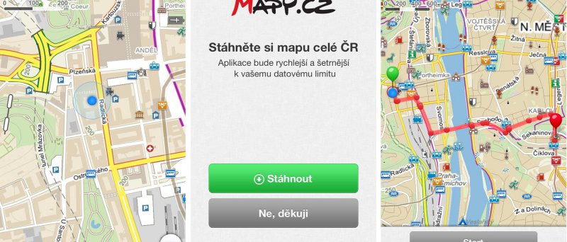 Mapy.cz v mobilu - Obrázek 4