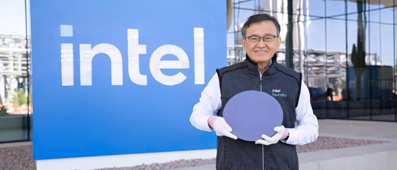 Lip-Bu Tan Panther Lake wafer Intel 18A