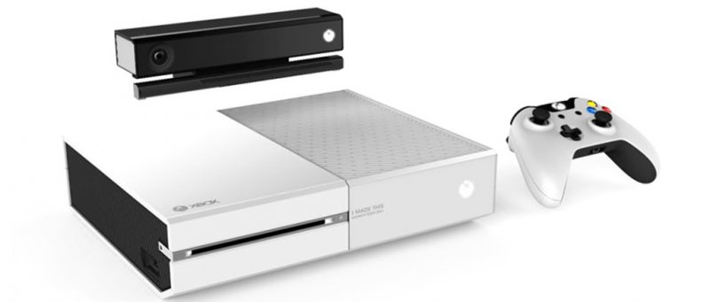 Microsoft Xbox One White I Made This