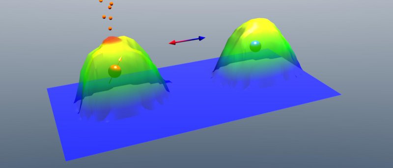 Scanning tunneling microscope magnetizuje molekuly