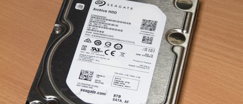 Seagate Archive Hdd 8 Tb St 8000 As 0002