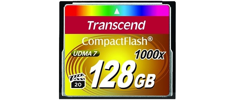 Transcend CF 1000x 128gb