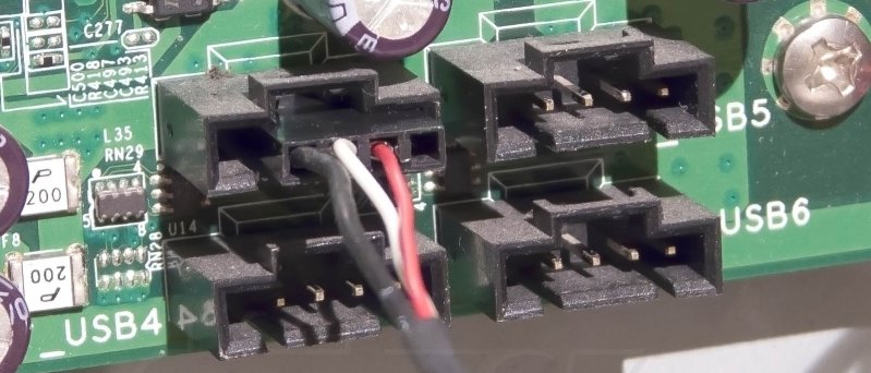 Usb Kabel V Usb Header Konektoru Foxconn Newark