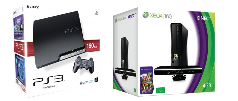 Xbox 360 Playstation 3 Box