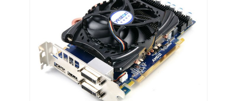 Yeston Radeon HD 7750 950 MHz 01
