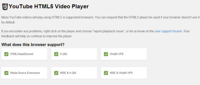 Youtube Html 5 Default