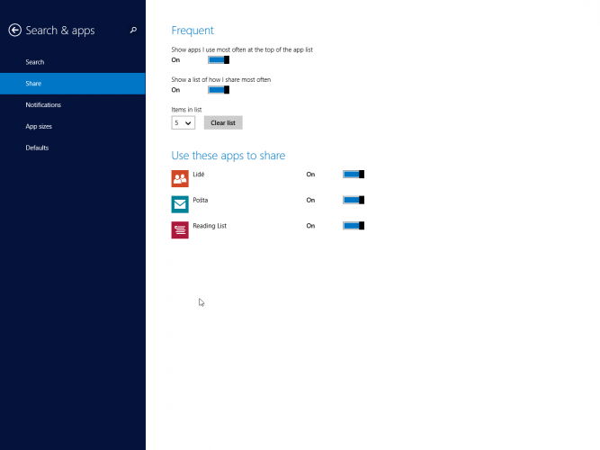 Windows 8.1 Preview - nastavení - Obrázek 21