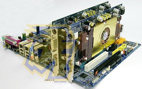 Gigabyte GA-8N-SLI-Quad Royal se dvěma 3D1 XL