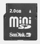 SanDisk miniSD 2 GB