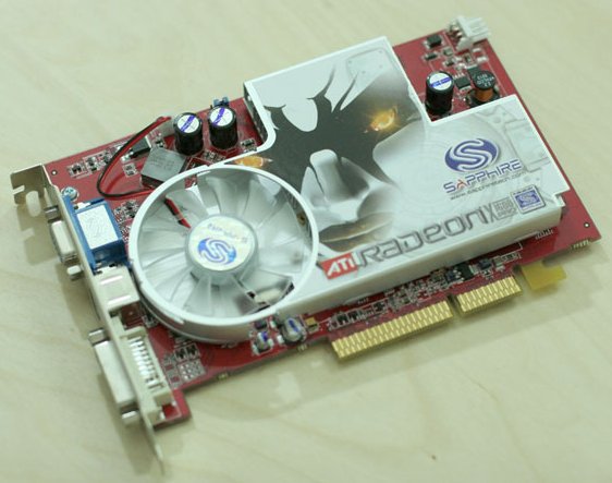 Sapphire Radeon X1600 Pro AGP