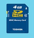 Toshiba SDHC 4GB