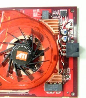 Nový Radeon X1900 GT: napájecí část