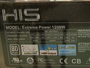 HIS Extreme Power 1200W