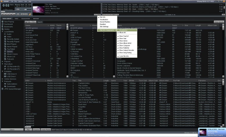 Winamp 5.5 beta1