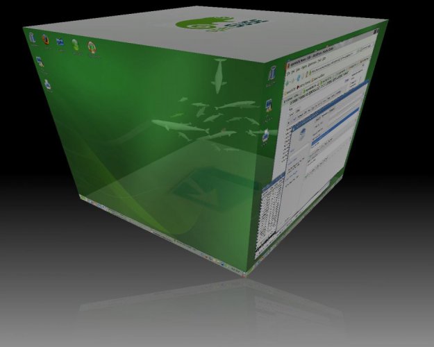 openSUSE 10.3, Compiz Fusion