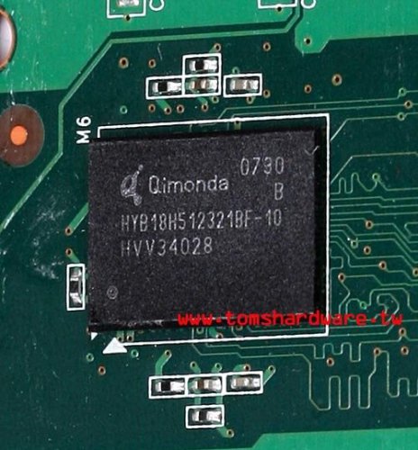 GeForce 8800 GT, paměti