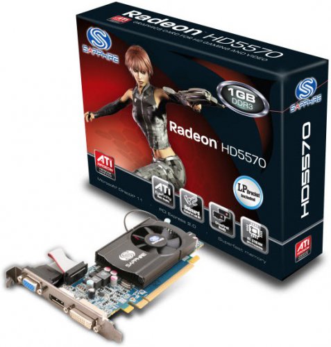 Sapphire Radeon HD 5570 s DisplayPortem