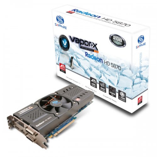 Sapphire Radeon HD 5870 Vapor-X 2GB