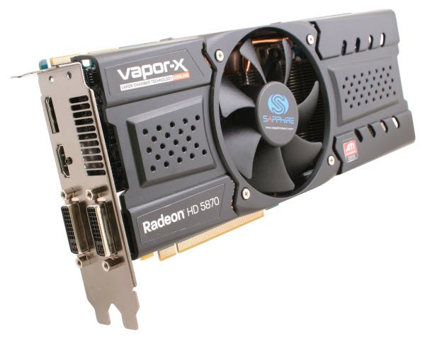 Sapphire Radeon HD 5870 Vapor-X 2GB