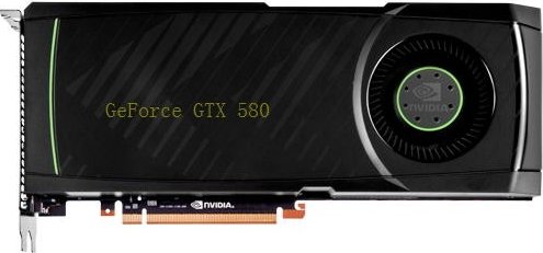 údajná GeForce GTX 580