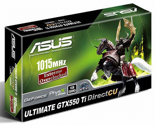 Asus GeForce GTX 550 - UL ENGTX550 Ti DC/DI/1GD5