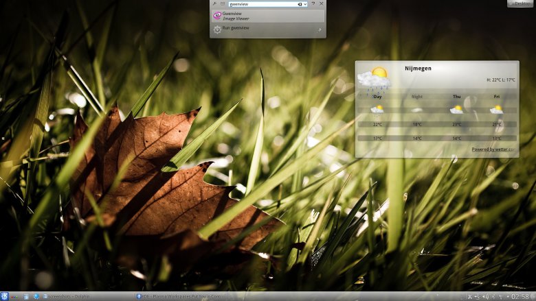 KDE 4.7 Plasma