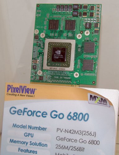 PixelView MXM GeForce Go 6800