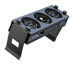 Přídavné chlazení pro paměti Corsair Dominator