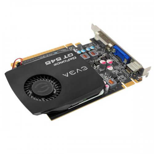 EVGA GeForce GT 545 rear izo