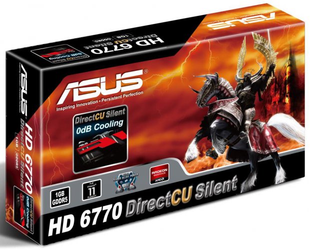 Asus HD 6770 Silent DirectCU box