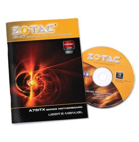 Zotac A75-ITX WiFi návod a CD