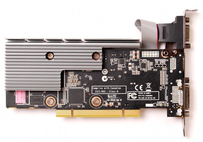Zotac GeForce GT 520 PCI zezadu