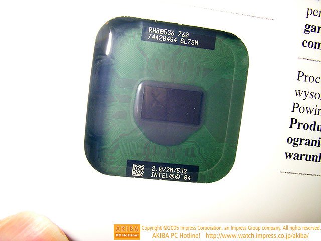 Intel Pentium M 760 (zabalený)