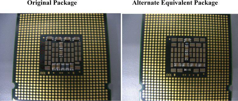 Pentium D 9xx zespodu - možný rozdíl mezi steppingem C-1 a D-0