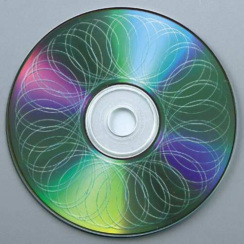 DVD médium po zásahu skartovačky Elecom SCR-CD001