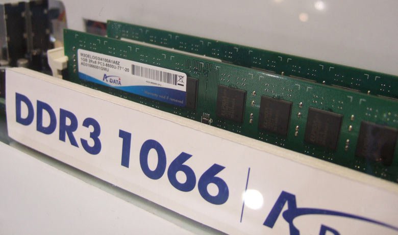 A-Data DDR3-1066 paměti