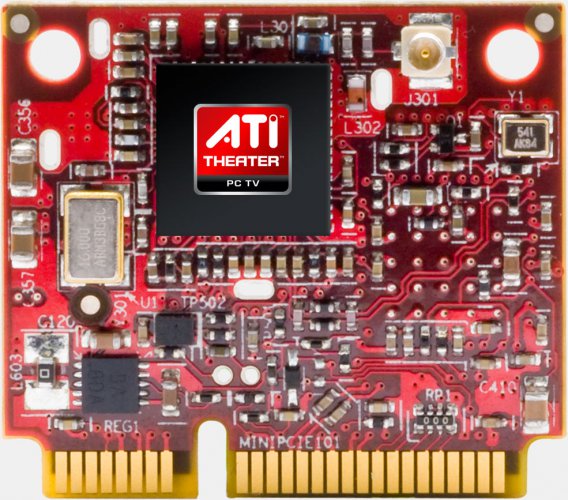 ATI Theater HD 750 - mini PCI Express kartička