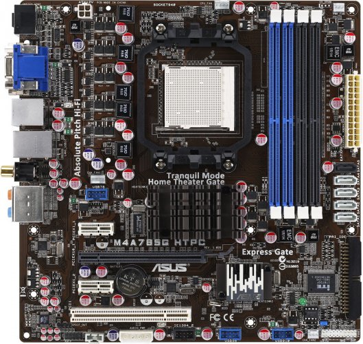 ASUS M4A785G HTPC