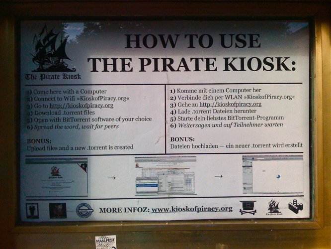 Kiosk of Piracy - návod