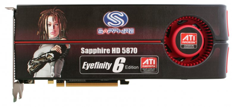 Sapphire HD5870 2GB GDDR5 PCIE Eyefinity 6 Edition