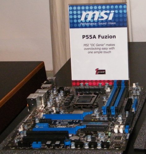 MSI P55A Fuzion (Pre-Computex 2010 MSI presentation)