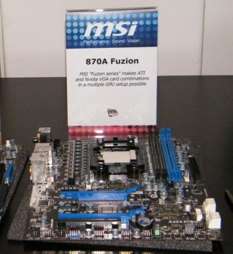 MSI 870A Fuzion (Pre-Computex 2010 MSI presentation)