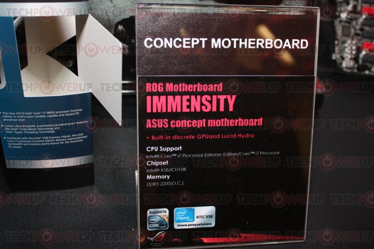 ASUS ROG Immensity (concept MB) - popis