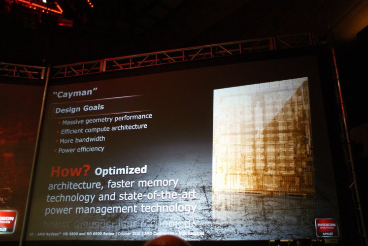 Prezentace AMD Radeonů HD 6900: Cayman: Design Goals