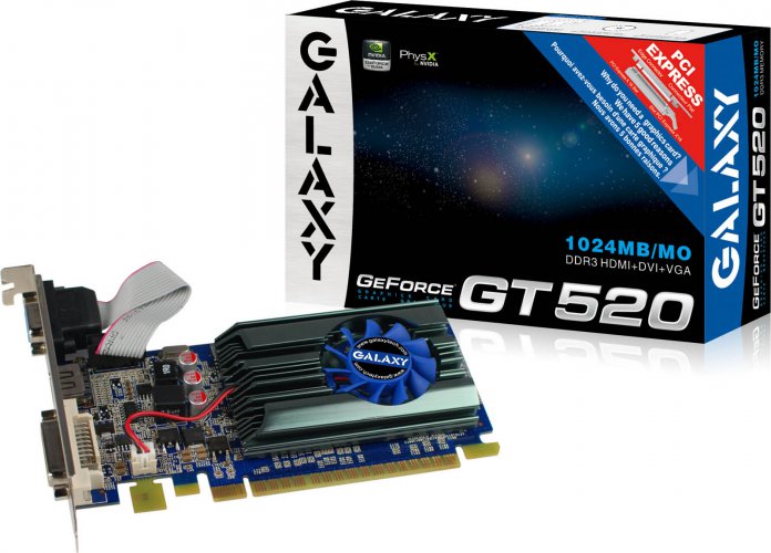 Nvidia GeForce GT 520 - Galaxy