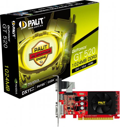 Nvidia GeForce GT 520 - Palit