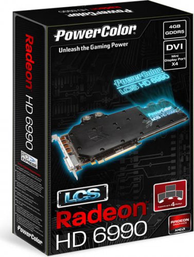 PowerColor Radeon HD 6990 s vodním chlazením (LCS HD6990)