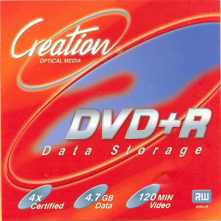 DVD+R Creation  - zepředu